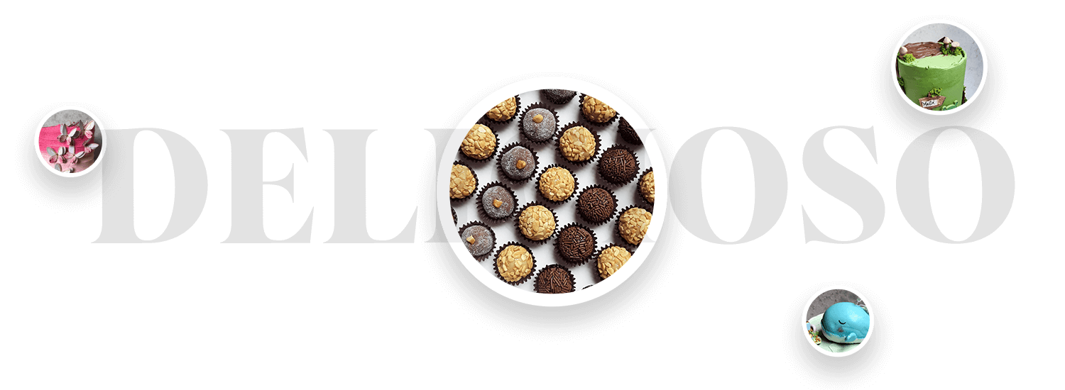 Delicioso Divisor Site Confeitaria Bendita Bru